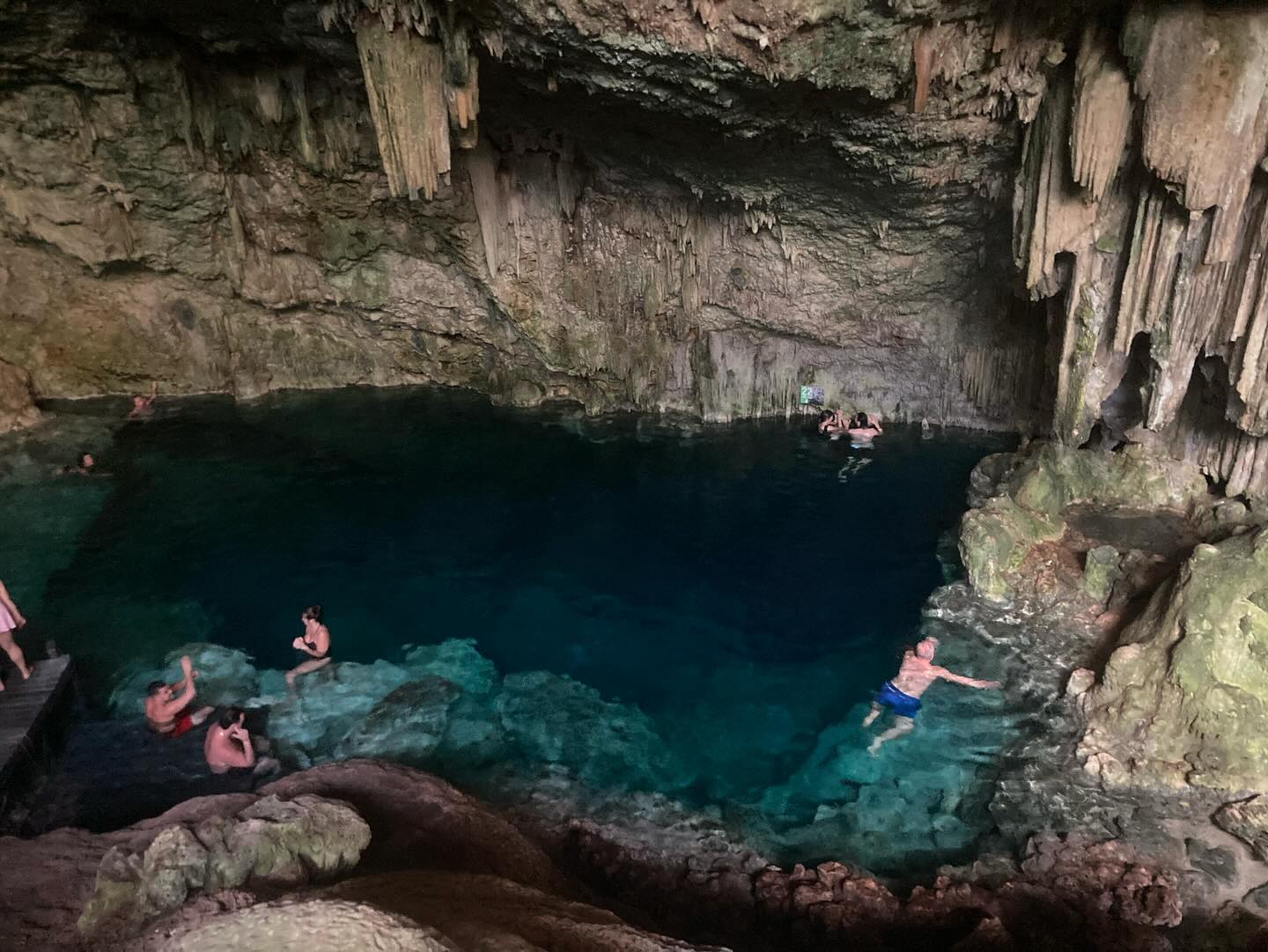 vista de la cueva de saturno en matanzas cuba
